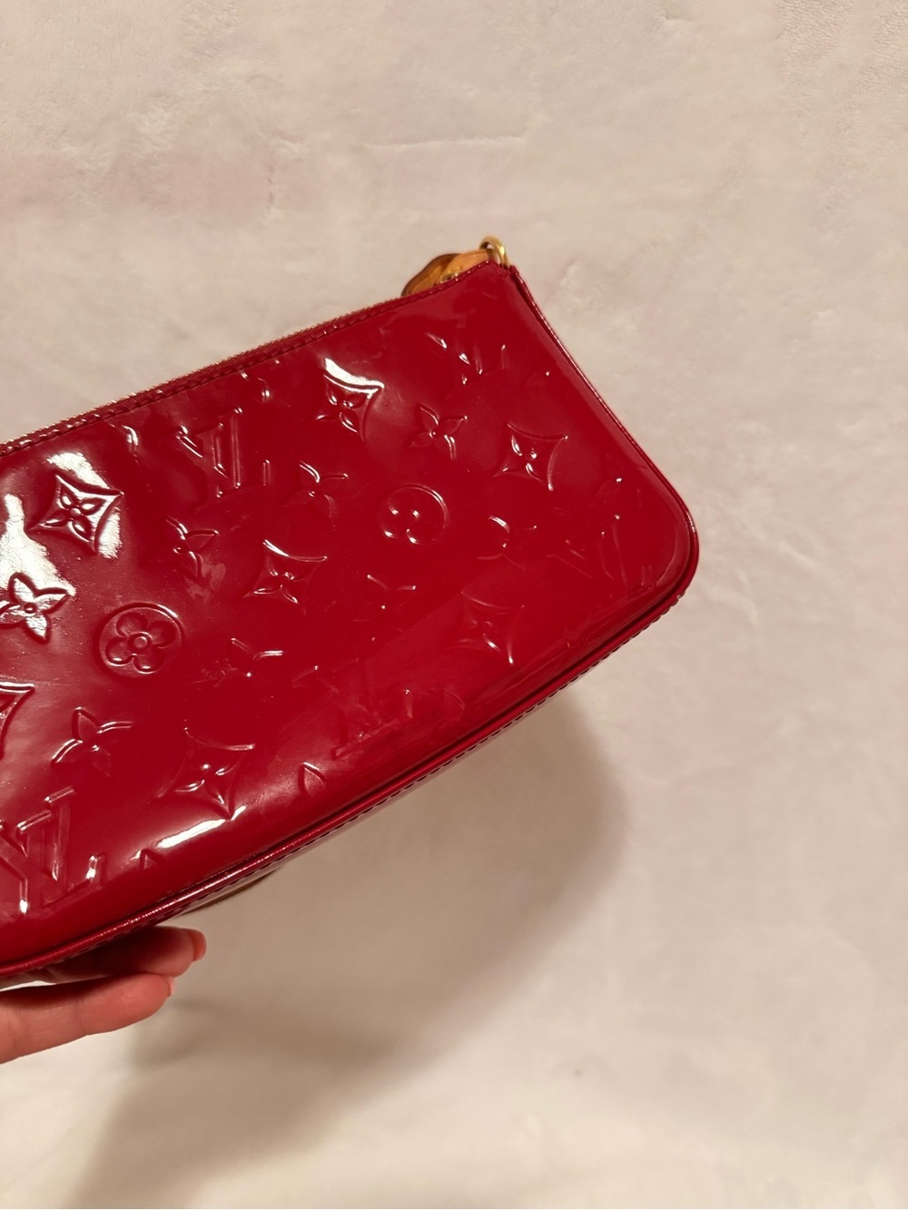 Louis Vuitton Monogram Vernis Pochette Accessoires Accessory Pouch DR5112 - Picture 8 of 16